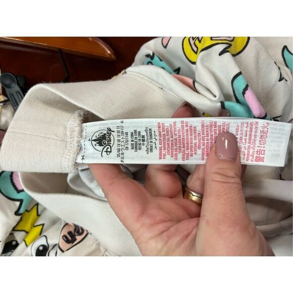 Disney Chip and Dale 2Pc. Pajama Set sz 2X EUC - Picture 7 of 8